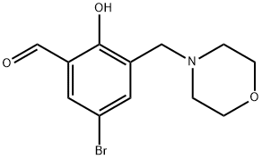 5-브로모-2-하이드록시-3-(4-모르폴리닐메틸)벤잘데하이드