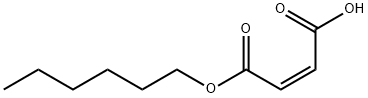 hexyl hydrogen maleate Structure