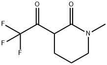 154207-41-7 2-Piperidinone, 1-methyl-3-(trifluoroacetyl)- (9CI)