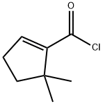 1-Cyclopentene-1-carbonyl chloride, 5,5-dimethyl- (9CI)|