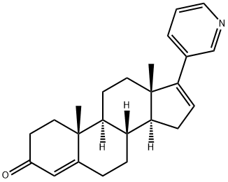 17-(3-pyridyl)androsta-5,16-dien-3-one Structure