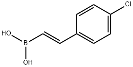 反式-2-(4-氯苯)乙烯硼酸, 154230-29-2, 结构式