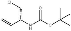 Carbamic acid, [1-(chloromethyl)-2-propenyl]-, 1,1-dimethylethyl ester, (R)-|