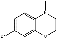 7-溴-4甲基-3,4-二羟基-2H-1,4-苯并恶嗪 结构式