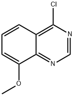 4-氯-8-甲氧基喹唑啉 结构式
