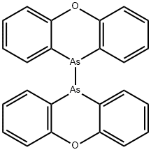 10,10'-Bi(10H-phenoxarsine),15430-08-7,结构式