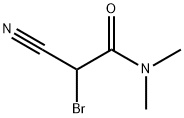2-溴-2-氰基-N,N-二甲基乙酰胺, 15430-62-3, 结构式