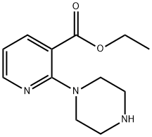 Ethyl 2-(1-piperazinyl)pyridine-3-carboxylate Structure
