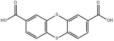 2,8-Thianthrenedicarboxylic Acid,154341-97-6,结构式