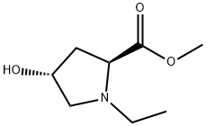 154342-67-3 L-Proline, 1-ethyl-4-hydroxy-, methyl ester, trans- (9CI)