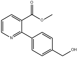 2-(4-Hydroxymethylphenyl)isonicotinic acid|
