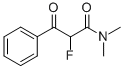 Benzenepropanamide, alpha-fluoro-N,N-dimethyl-beta-oxo- (9CI) 结构式