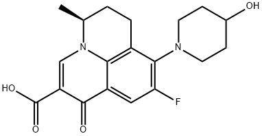 (S)-(-)-Nadifloxacin Struktur