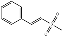 (E)-(2-(Methylsulfonyl)ethenyl)benzene,15436-11-0,结构式