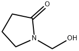 (HYDROXYMETHYL)-2-PYRROLIDINONE Struktur
