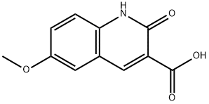 154386-35-3 2-ヒドロキシ-6-メトキシキノリン-3-カルボン酸