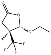 2(3H)-Furanone,5-ethoxydihydro-4-methyl-4-(trifluoromethyl)-,trans-(9CI)|