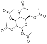 1,2,3,4,6-O-五乙酰基-BETA-D-吡喃葡萄糖, 154395-36-5, 结构式