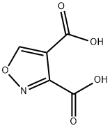 3,4-Isoxazoledicarboxylicacid(8CI,9CI) 化学構造式