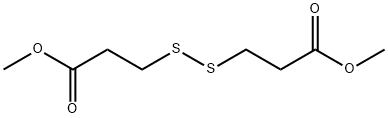 3,3'-ジチオジプロピオン酸ジメチル 化学構造式