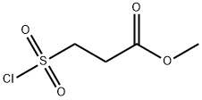 3-(氯磺酰基)丙酸甲酯, 15441-07-3, 结构式