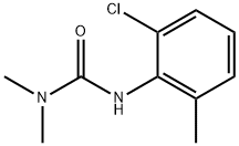 3-(6-Chloro-2-methylphenyl)-1,1-dimethylurea Struktur