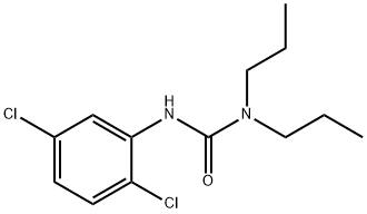 3-(2,5-DICHLOROPHENYL)-1,1-DIPROPYLUREA,15442-00-9,结构式