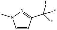 1-甲基-3-三氟甲基-1H-吡唑 结构式