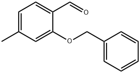 2-(Benzyloxy)-4-methylbenzaldehyde Structure