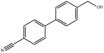 4-(4-Cyanophenyl)benzyl alcohol Struktur