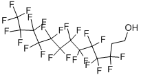 2-(Perfluoroundecyl)ethylalcohol 化学構造式