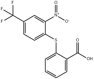 2-[2-nitro-4-(trifluoromethyl)phenyl]sulfanylbenzoate|2-[[2-硝基-4-(三氟甲基)苯基]硫代]苯甲酸