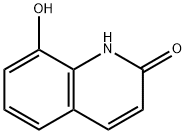 2,8-キノリンジオール 化学構造式