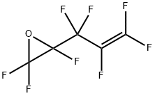 4,5-エポキシ-1,1,2,3,3,4,5,5-オクタフルオロ-1-ペンテン 化学構造式