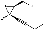Oxiranemethanol, 3-(1-butynyl)-3-methyl-, (2S-cis)- (9CI) 结构式