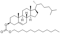 胆固醇月桂基碳酸酯, 15455-85-3, 结构式