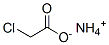 Ammonium-monochloracetat Structure