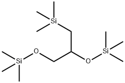1-(三甲基甲硅烷基)-2,3-二(三甲基硅杂氧基)丙烷, 154557-38-7, 结构式