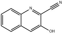 2-CYANO-3-HYDROXYQUINOLINE Structure