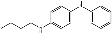 N-BUTYL-PARA-AMINODIPHENYLAMINE 化学構造式