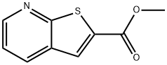 チエノ[2,3-B]ピリジン-2-カルボン酸メチル 化学構造式