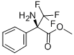 Methyl 3,3,3-trifluoro-2-phenylalaninate 化学構造式
