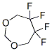 5,5,6,6-Tetrafluoro-1,3-dioxepane 结构式