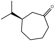 Cycloheptanone, 3-(1-methylethyl)-, (3R)- (9CI) Struktur