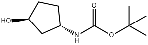 카르밤산,(3-하이드록시사이클로펜틸)-,1,1-디메틸에틸에스테르,(1S-트랜스)-