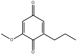 2-Propyl-6-methoxy-2,5-cyclohexadiene-1,4-dione|