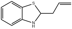 Benzothiazole, 2,3-dihydro-2-(2-propenyl)- (9CI) 结构式