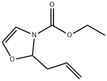 3(2H)-Oxazolecarboxylic  acid,  2-(2-propenyl)-,  ethyl  ester  (9CI) Struktur