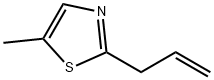 Thiazole,  5-methyl-2-(2-propenyl)-  (9CI) 结构式