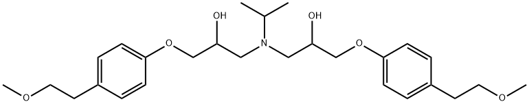 1,1[(1-Methylethyl)imino]bis[3-[4-(2-methoxyethyl)phenoxy]-2-propanol_x000b_(Mixture of diastereomers)